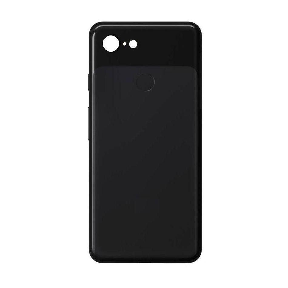 Google Piexl 3 Back Cover Black Google Piexl 3 Back Cover Black